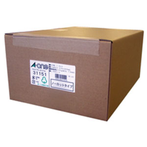 エーワン 31151 マルチプリンタラベル A4判 ノーカット 1000シート[31151ラベル1メン] 返品種別A