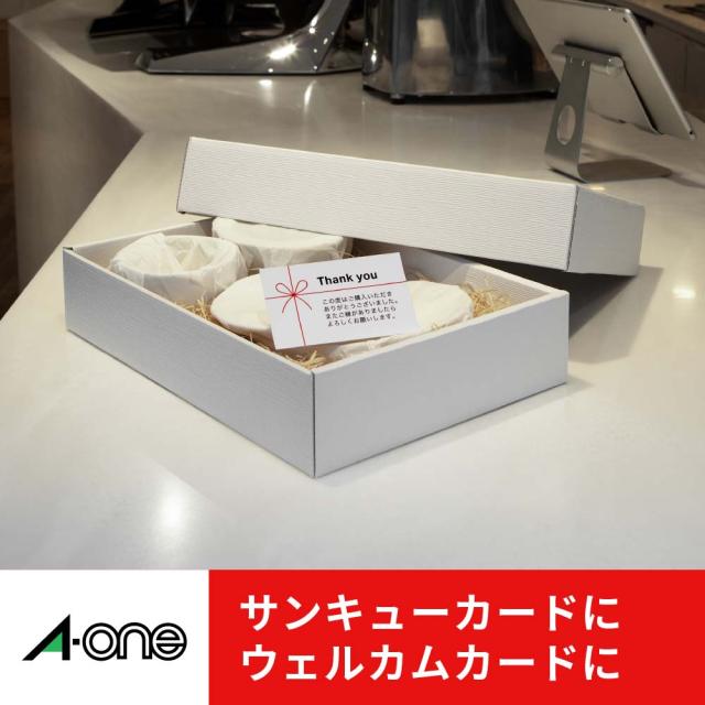 エーワン 51004 マルチカード 各種プリンタ兼用紙 白無地 A4判 10面 名刺サイズ 500シートA-one 名刺用紙[51004エワン] 返品種別A_4