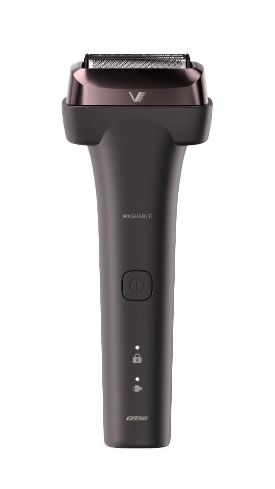 イズミ IZF-V855W-T メンズシェーバー[電気シェーバー]【5枚刃】（ブラウン）IZUMI V8series[IZFV855WT] 返品種別A