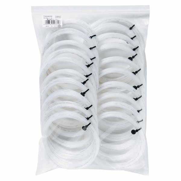 ゴーセン 硬式テニス用ガット　AKパワー16　20張入（ホワイト・1.29mm×12.2m） GOS-TS712W20P返品種別A