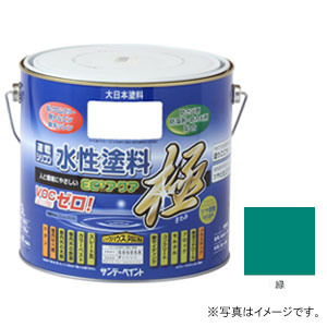 サンデーペイント #274703 水性塗料 ECOアクア 極 緑 3L[274703] 返品種別B