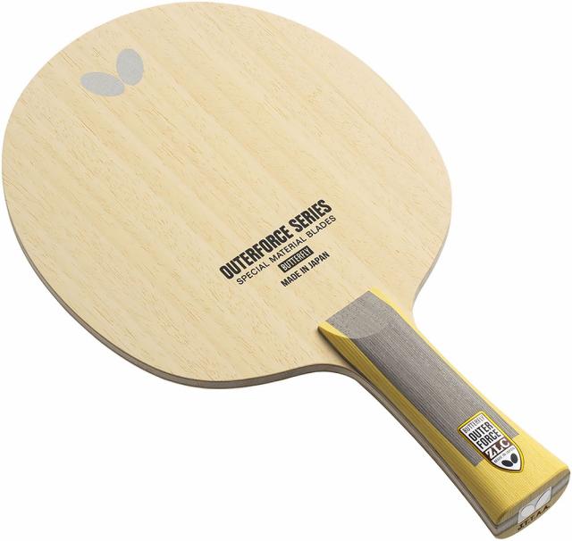 バタフライ 卓球ラケット アウターフォース ZLC（FL） BUTTERFLY　シェークハンドラケット　シェークハンド BUT-37361返品種別A