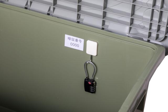平和工業 デリバリーボックス ダークグレー（幅60.5×奥行40.5×高さ43.5