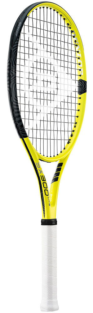 ダンロップ 硬式テニスラケット SX 300 ライト（イエロー×ブラック・サイズ：G1・フレームのみ） DUN-DS22203-G1返品種別A
