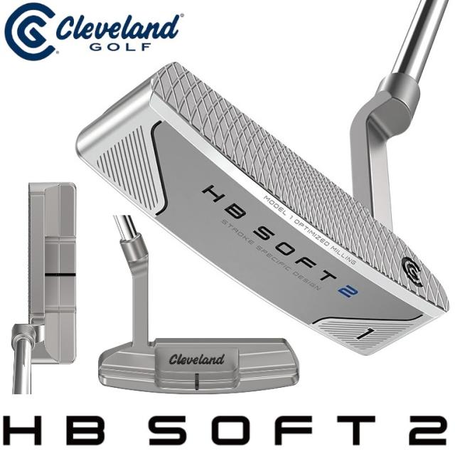 ダンロップ　クリーブランド HB-SOFT2-#1 HB SOFT 2 パター #1（34インチ）[HBSOFT21] 返品種別A