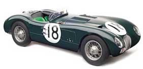 CMC 1/18 ジャガー タイプC 1953 ル・マン 優勝 #18 T.Rolt/D.Hamilton