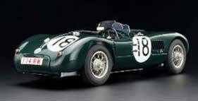 CMC 1/18 ジャガー タイプC 1953 ル・マン 優勝 #18 T.Rolt/D.Hamilton