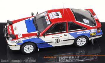 イクソ 1/43 ニッサン 200 SX 1987年コートジボワールラリー #10【RAC402B】ミニカー  返品種別B