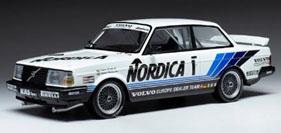 イクソ 1/18 ボルボ 240 ターボ 1986年ブルノETCC #1【18RMC087】ミニカー  返品種別B