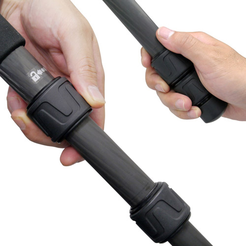 ベルボン PGN630-A 中型カーボン三脚 3段 プロフェッショナル・ジオ N630 脚のみVelbon[PGN630A] 返品種別Aの通販は