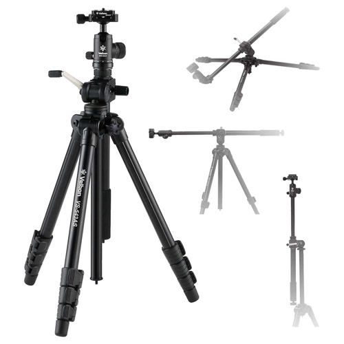 ベルボン VS-543AS 中型アルミ製三脚 「VS-543AS」Velbon[VS543AS] 返品種別A