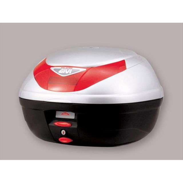 GIVI 68042 GIVI 【E350G730】モノロックケース（シルバー塗装[35L]）type E350 FLOW[68042デイトナ] 返品種別B
