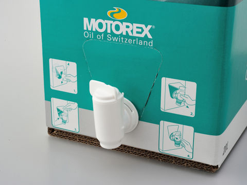 デイトナ 97868 MOTOREX POWER SYNT 4T ディスペンサー付きバッグDAYTONA[97868デイトナ] 返品種別B