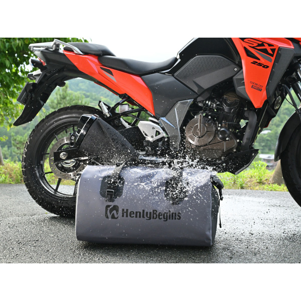 デイトナ 48389 DH-772 防水シートバッグ 40L（グレー）DAYTONA