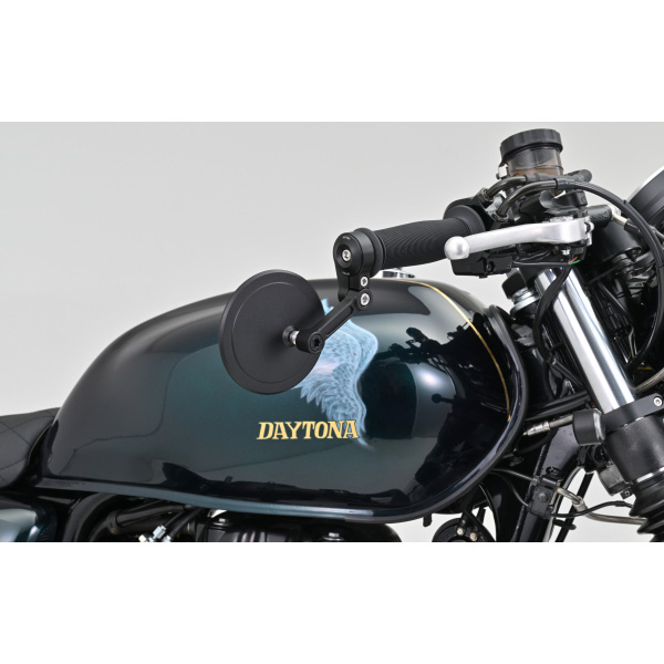デイトナ DAYTONA ハイビジミラー バーエンドミラー スリムタイプ
