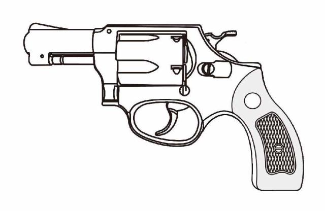マルシン工業 6mmBB Xカートリッジ M36 3インチ エクセレントヘビーウエイト 木製サービスグリップ【対象年令 18才以上用】エアガン  返品種別B