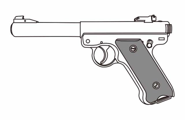マルシン工業 6mm　固定スライド式ガスガン Mk1 ブルバレル エクセレントヘビーウエイト【対象年令 18才以上用】エアガン  返品種別B