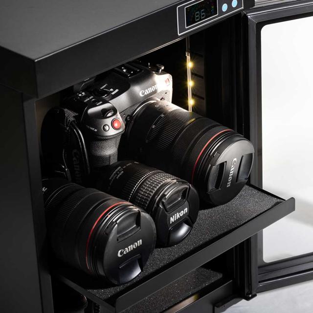 東洋リビング オートドライ 見やすく 防湿庫 ED-101SS カメラレンズ保管