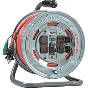 ハタヤリミテッド ST-30KS シンタイガーリール 温度センサー・アース 単相100V 30m[ST30KSハタヤ] 返品種別B