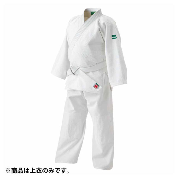 九櫻 HYK-JSYC2L 大和錦柔道衣 上衣のみ（ホワイト・2L）[HYKJSYC2L] 返品種別A