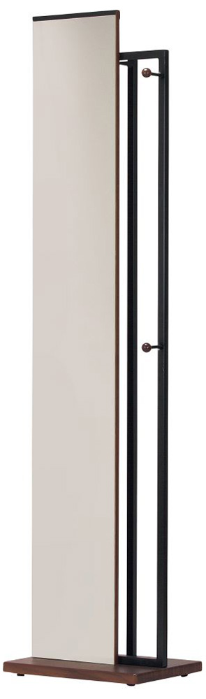 弘益 KOEKI-HM400BR ハンガー付ミラー(ブラウン)KOEKI[KOEKIHM400BR] 返品種別A