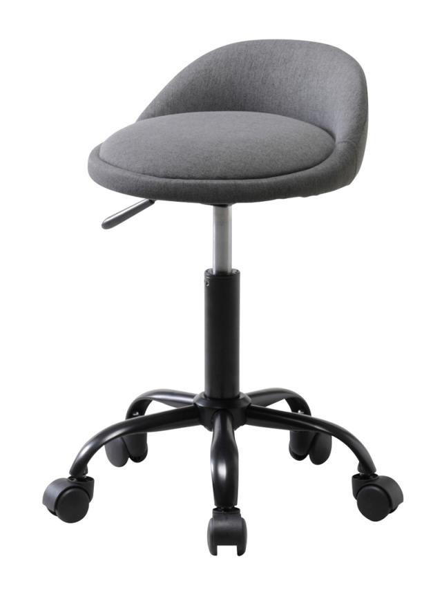 弘益 KOEKI-RURUDGR ルル キャスターチェア　(ダークグレー)[KOEKIRURUDGR] 返品種別A