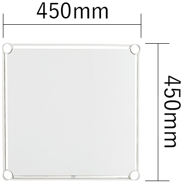 エレクターシェルフ エレクター ベーシックシリーズ フラットシェルフ W450×D450mm ホワイト 1枚（ホワイト）  B1818FW1返品種別A_1
