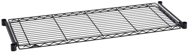 エレクターシェルフ BSL1824B ベーシックシリーズ スライディングシェルフ 幅600x奥行450mm （ブラック）[BSL1824B] 返品種別A