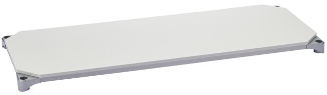 エレクターシェルフ B1836MWHS1 ベーシックシリーズウッドシェルフ 幅900x奥行450mm ウッド フレーム 棚用（天板：ホワイト / フレーム：シルバー）[B1836MWHS1] 返品種別A