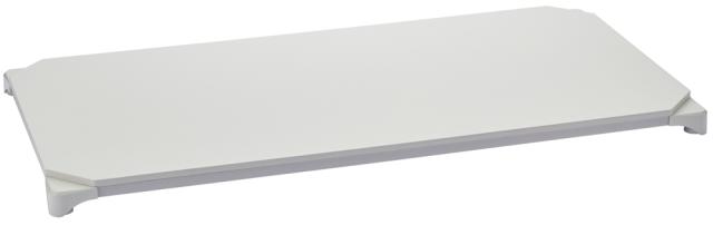 エレクターシェルフ B1848MWHWD1 ベーシックシリーズウッドシェルフ 幅1200x奥行450mm ウッド フレーム 天板用（天板：ホワイト / フレーム：ホワイト）[B1848MWHWD1] 返品種別A