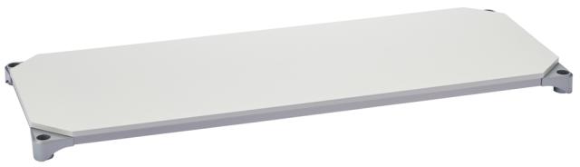 エレクターシェルフ B2436MWHS1 ベーシックシリーズウッドシェルフ 幅900x奥行600mm ウッド フレーム 棚用（天板：ホワイト / フレーム：シルバー）[B2436MWHS1] 返品種別A