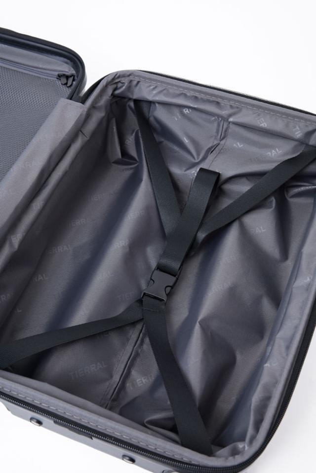 ティエラル TTRR2*09001 スーツケース　（S）　35/41L（Black）TIERRAL TORERU 2.0 S BLACK[TTRR209001] 返品種別B_1