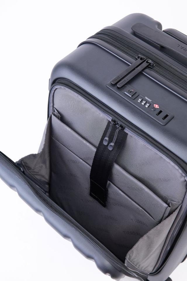 ティエラル TTRR2*09001 スーツケース　（S）　35/41L（Black）TIERRAL TORERU 2.0 S BLACK[TTRR209001] 返品種別B_2