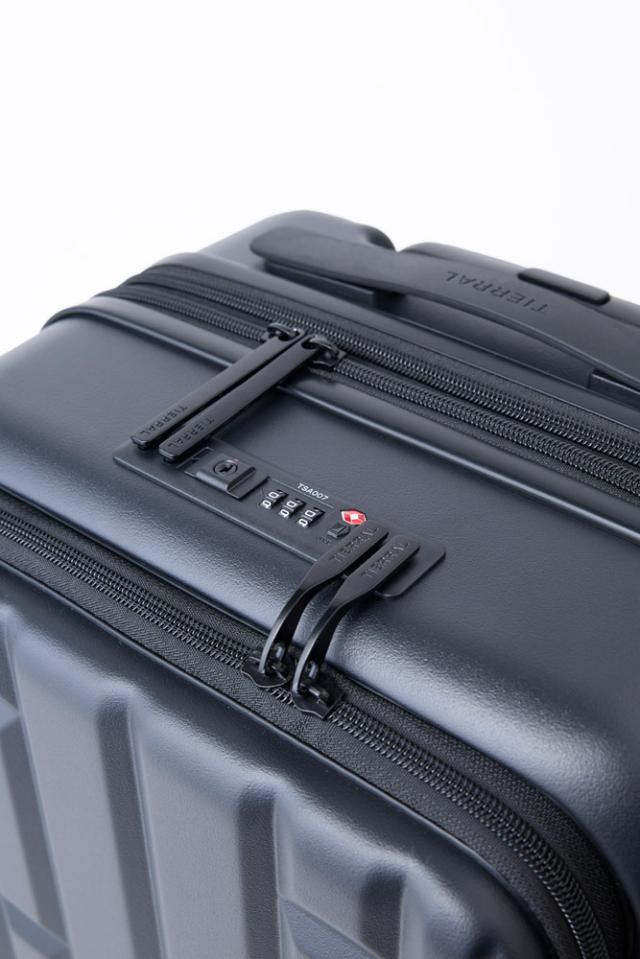 ティエラル TTRR2*09001 スーツケース　（S）　35/41L（Black）TIERRAL TORERU 2.0 S BLACK[TTRR209001] 返品種別B_3