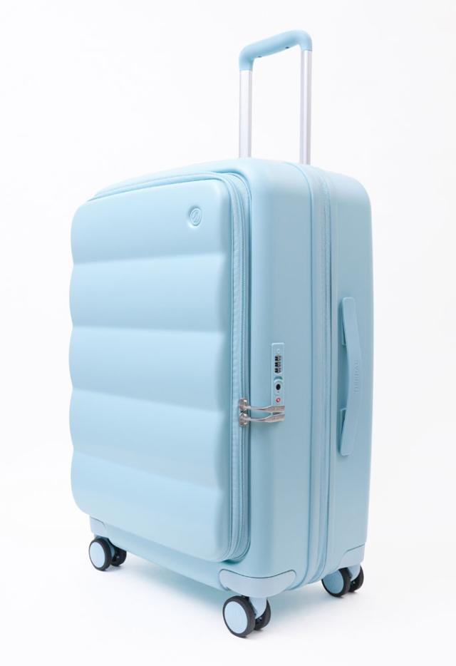 ティエラル TPFF*01002 スーツケース　（M）　63/74L（Aqua Blue）TIERRAL PUFFER M AQUA BLUE[TPFF01002] 返品種別B