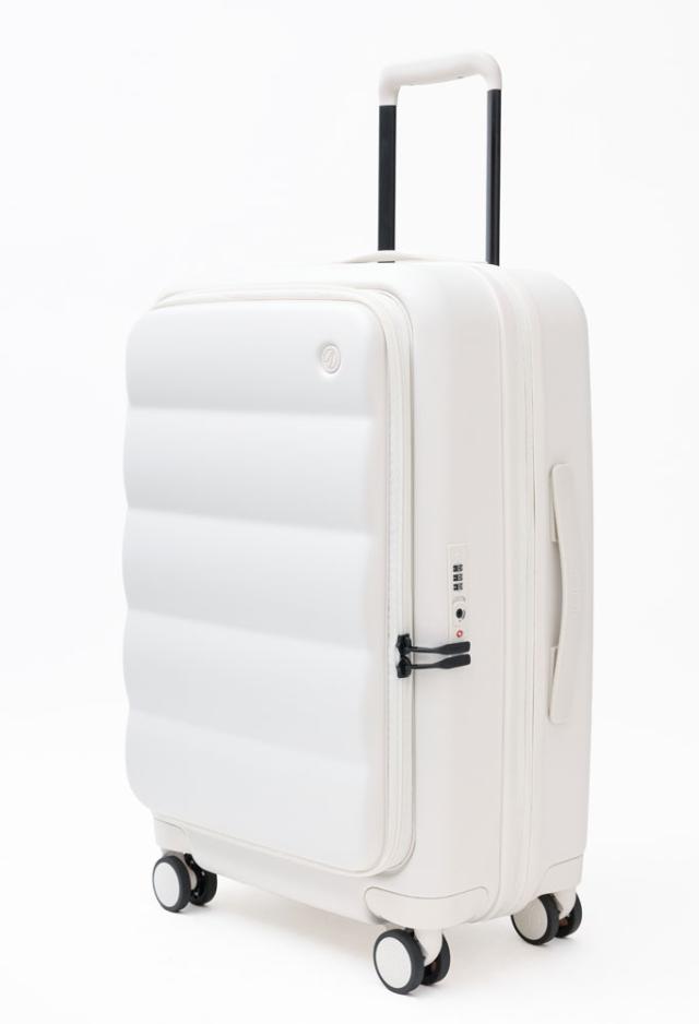 ティエラル TPFF*03004 スーツケース　（S+）　50/60L（Pearl White）TIERRAL PUFFER S+ PEARL WHITE[TPFF03004] 返品種別B