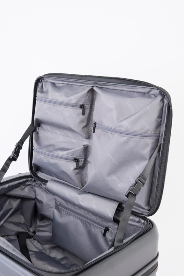 ティエラル TTMR2*09003 スーツケース　（L）　86/98L（Black）TIERRAL TOMARU 2.0 L BLACK[TTMR209003] 返品種別B ティエラル TTMR2*09003 スーツケース （L） 86/98L（Black）TIERRAL