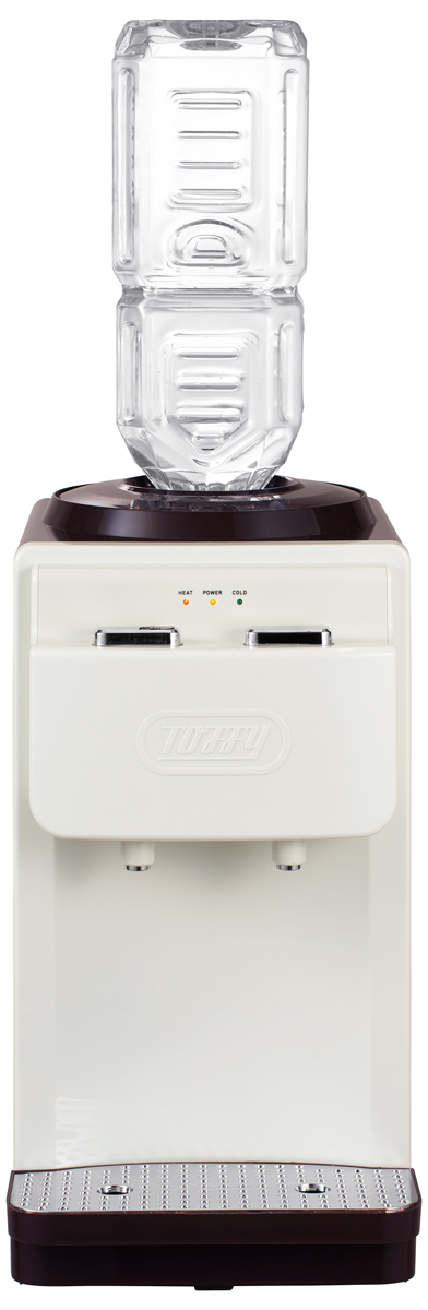 ラドンナ K-WS2-AW ウォーターサーバー【卓上型温冷両用タイプ】　アッシュホワイトLADONNA　Toffy[KWS2AW] 返品種別Aの通販は