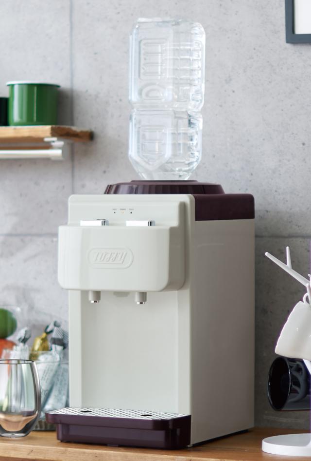 ラドンナ K-WS2-AW ウォーターサーバー【卓上型温冷両用タイプ】　アッシュホワイトLADONNA　Toffy[KWS2AW] 返品種別Aの通販は