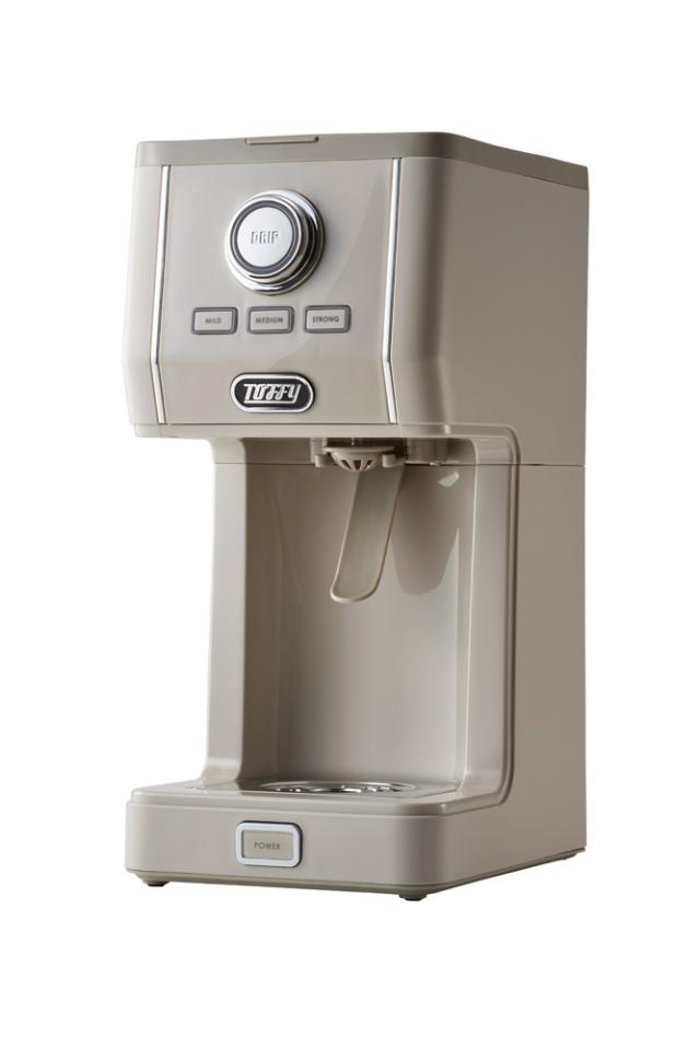 ラドンナ K-CM12-GE ダイレクトドリップアロマコーヒーメーカー　真空断熱タンブラー付き グレージュToffy[KCM12GE] 返品種別A_3