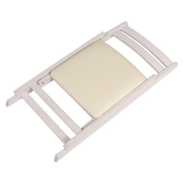 HAGIHARA(萩原) MC-7681WS 折りたたみチェアー(ホワイト)[MC7681WS] 返品種別A