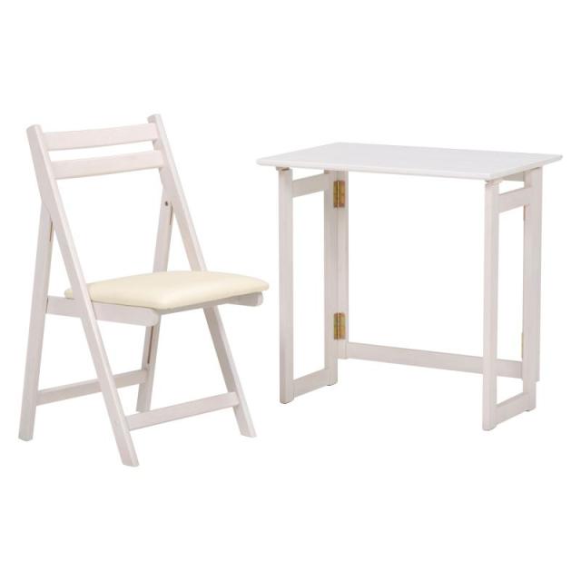 HAGIHARA(萩原) MC-7681WS 折りたたみチェアー(ホワイト)[MC7681WS] 返品種別A