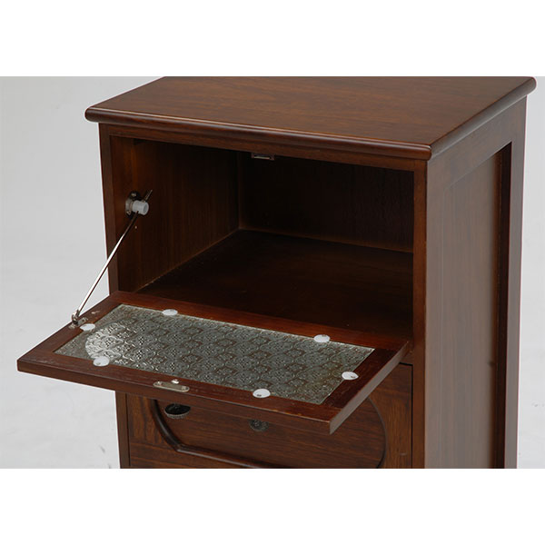 HAGIHARA(萩原) MCH-5184BR レトロチェスト(幅42×奥行32×高さ100cm)Retro(レトロ)[MCH5184BR] 返品種別A_5