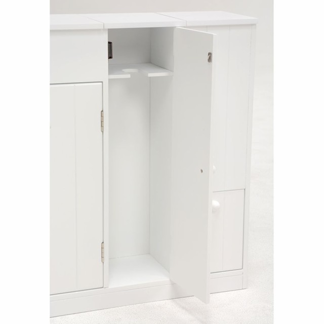 HAGIHARA(萩原) MTR-6118WH トイレ収納ラック(幅60×奥行16×高さ52cm)[MTR6118WH] 返品種別Aの通販は