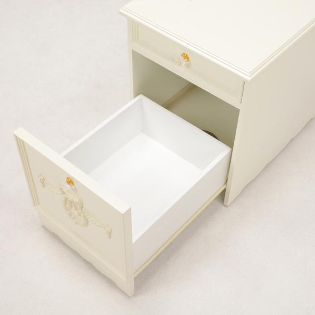 HAGIHARA(萩原) キッズサイドチェスト(ホワイト・幅41.5×奥行58×高さ53.5cm) KIDS FURNITURE(キッズファニチャー) RCH-1852WH返品種別A_2