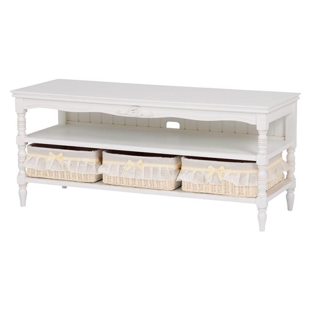 HAGIHARA ホワイト リビングボード ハンプトン HAGIHARA(萩原