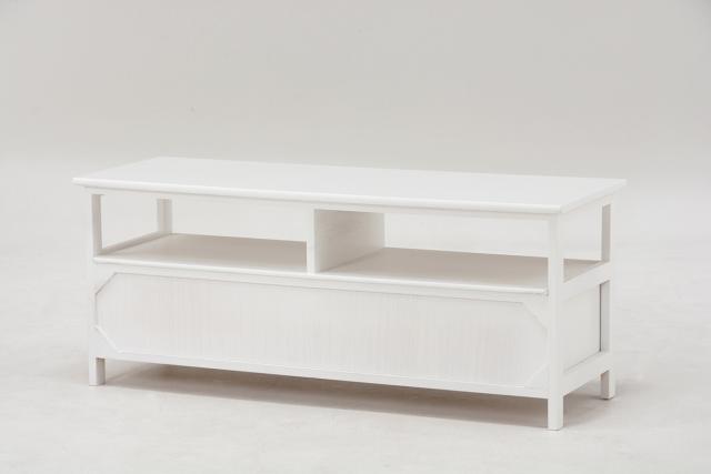 HAGIHARA(萩原) MTV-5507WH テレビボード(幅100×奥行34×高さ41cm)[MTV5507WH] 返品種別A_1