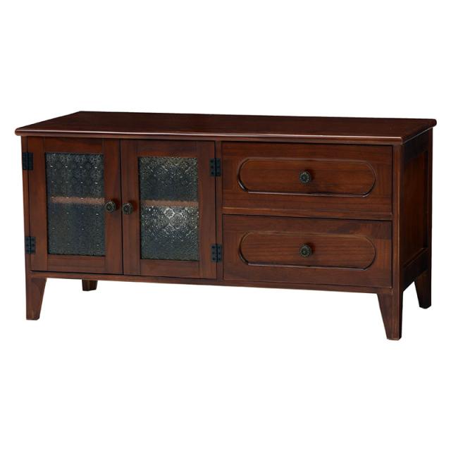HAGIHARA(萩原) MTV-5188BR レトロテレビボード(幅90×奥行40×高さ45cm)[MTV5188BR] 返品種別A