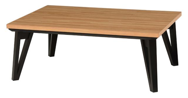 HAGIHARA(萩原) ル-ン105NA 家具調コタツ（105×75cm）【暖房器具】[ルン105NA] 返品種別A