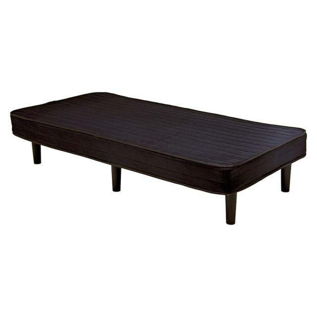 HAGIHARA(萩原) KMB-3105BK ボンネルコイルマットレスベッド(ブラック)[KMB3105BK] 返品種別B